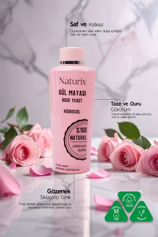 Naturix Akne Önleyici Gül Mayası 2 x 250 ML