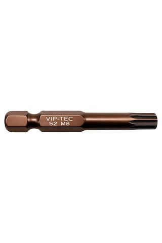 Vıp-tec 1/4 M8 Splıne Bits Uç 50 Mm