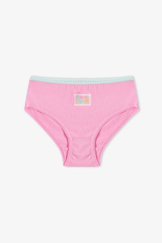 Penti Pembe Kız Çocuk Popflower Pamuklu 5'li Slip Külot