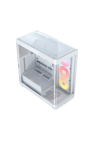 Corsaır Frame 4500x Rs-r Argb Fanlı Panoramik Camlı Beyaz Mid-tower Cc-9011315-ww Bilgisayar Kasası