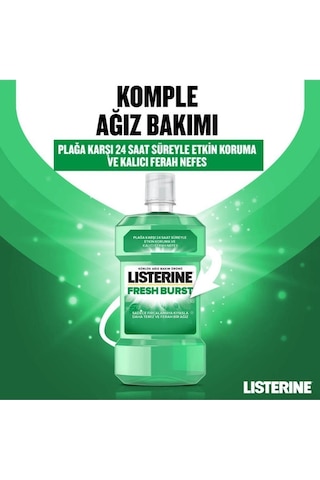 Listerine Fresh Burst Ağız Bakım Suyu 250 ML x2