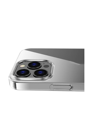 Apple Uyumlu iPhone 15 Pro İle Kılıf Şeffaf Sararmayan Sert Tpu Hassas Buton Telefon Kılıfı Kapak