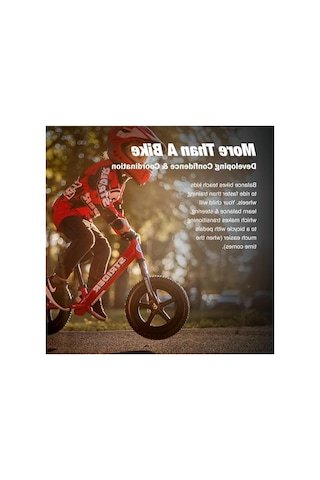 - 12 Sport Balance Bike, 18 Aydan 5 Yaşa Kadar, Kırmızı Açık Gri