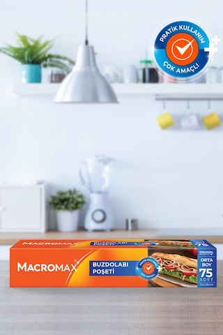 Buzdolabı Poşeti Orta Boy - 75 Li Paket X10