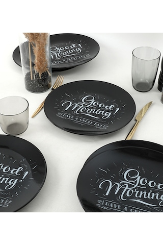 Keramika Good Morning Servis Tabağı 26 Cm 6 Adet