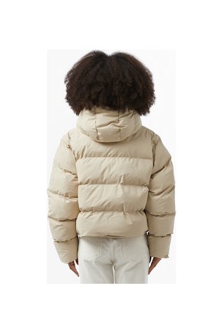 Rains Alta Short Puffer Kadın Krem Montdüz15150