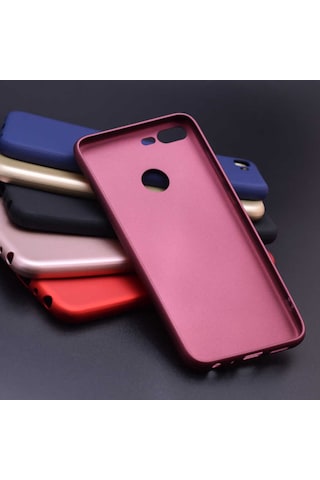 Asus Zenfone Max Plus M1 Zb570tl Kılıf Zore Premier Silikon Kapak Rose Gold
