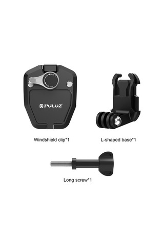 Fortunelane Puluz Pu942b Motosiklet Kamera Tutucu - Uyumlu Gopro, Djı, Insta360