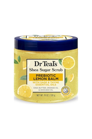 Dr.teals Prebiotic Lemon Balm Shea Sugar Scrub Vücut Peelingi 538gr