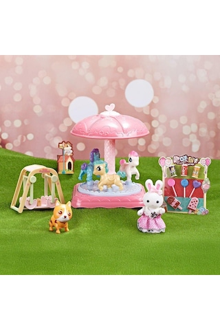 Mega By Dreamy Mini Tavşan Atlıkarınca Eğlence 6659