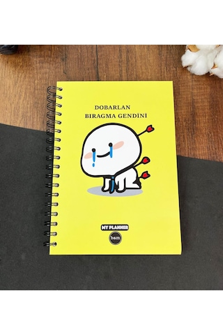 Kişiye Özel Dobarlan Bıragma Gendini Tasarımlı Konuşan Ajanda