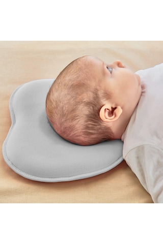 Babyjem Düz Kafa Yastığı Gri Art-415