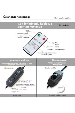 Gelişmiş Atmosferik Zamanlı Başucu Masa Lambası-yeşil Yeşil