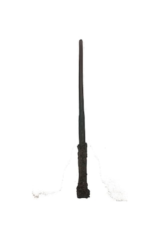 Harry Potter Asası 30 Cm Ve Siyah Çerçeveli Harry Potter Gözlüğü Seti Çok Renkli