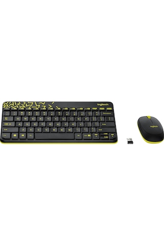 Logitech MK240 920-008215 Kablosuz Q Klavye Mouse Set