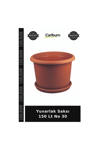 Özel Seri Yuvarlak Saksı 150 Lt No 30 Kasa Çiçek Balkon