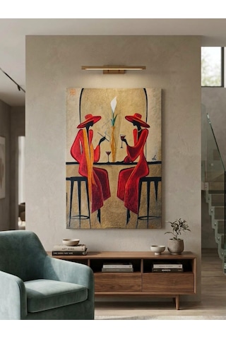 Tablo 60x90 Cm Büyük Boy Kafe Ve Salon Hediyelik Duvar Aksesuarı Antik Beyaz
