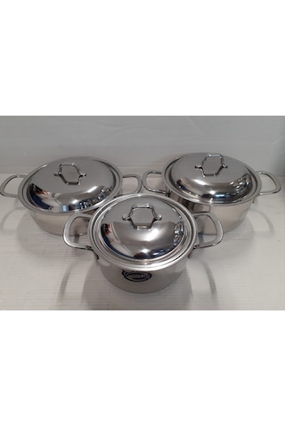 Gülsan Mikro Inox Tencere Seti