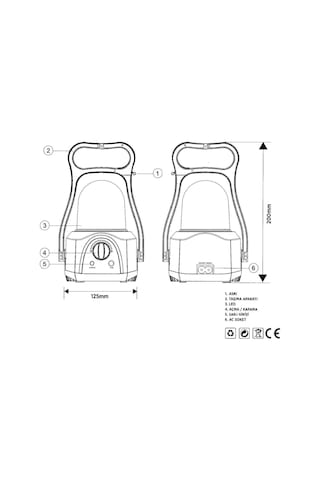 Cata Ct-9950 Gemici El Feneri