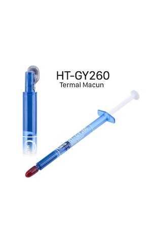 Termal Cpu Işlemci Macun Küçük Boy Gri 1 Adet Hd256