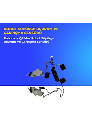 Roborock Q7 Max Robot Süpürge Uçurum Ve Çarpışma Sensörü