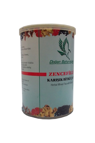 Doğan Baharatçılık Zencefilli Karışık Bitki Çayı Teneke 100 G