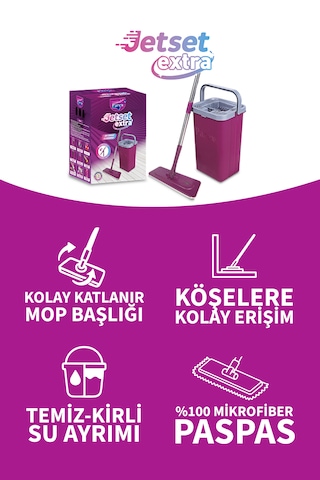 Jetset Extra Otomatik Temizlik Seti