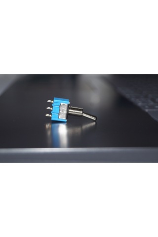 Mini Toggle Switch On-off-on 3 Pin 6a 125vac Mavi Anahtar Mts-103
