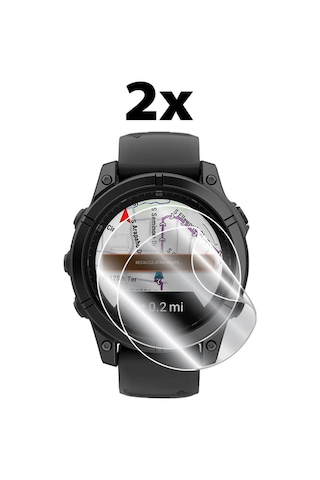 Garmin Fenix 8 43mm / Fenix E 47mm Amoled Ipg Hydrogel Ekran Koruyucu 2 Adet