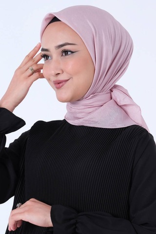 Harem Scarf Brisa Vual Eşarp Koyu Pudra