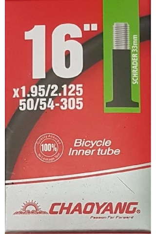 Chaoyang İç Lastik 16x1.95-2.125 Sv Araba Sibop 33mm
