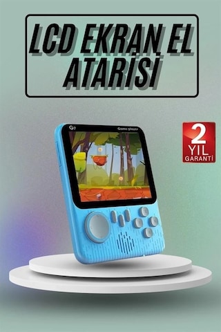 Ceylan Adam 666 Oyunlu Retro El Konsolu i 3.5 İnç Taşınabilir Oyun Konsolu