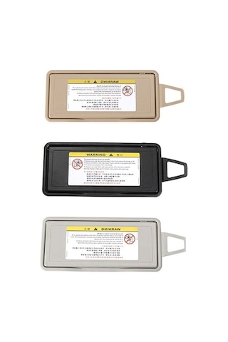 Wondernest Mercedes-benz S Class W220 1998-2005 Sol Ön Güneşlik Makyaj Aynası Siyah