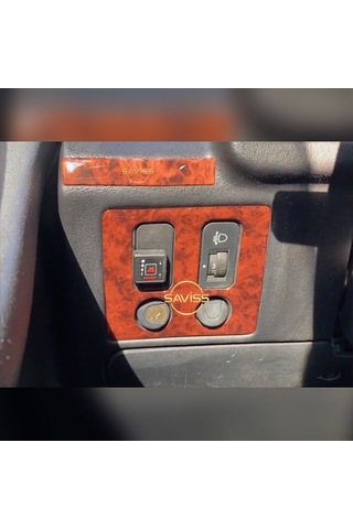 Peugeot 306 Gül desenli Maun Full Set,Torpido Maun Kaplama, Konsol Kaplama (Gül desenli Maun)