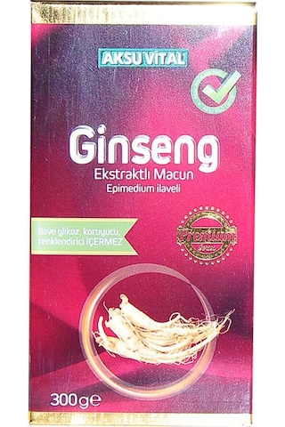 Aksuvital Ginseng Ekstraktlı Karışım 300 Gr