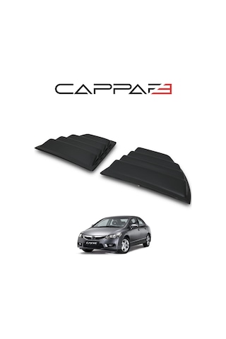 Honda Civic 2006-2012 Yıl Aralığı Uyumlu Kelebek Cam Aksesuarı