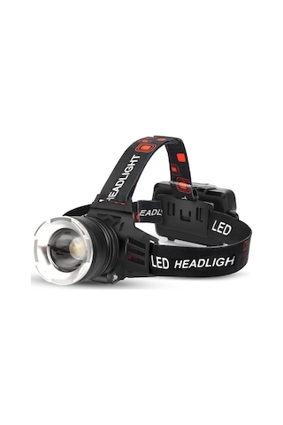 OR-T116 Şarjlı Kafa Lambası 30 Watt Profesyonel Kafa Feneri Siyah