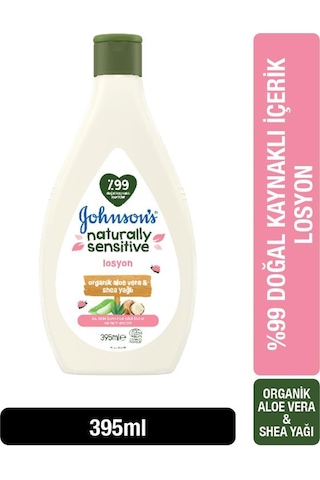 Johnson's Naturally Sensitive Losyon 395ml