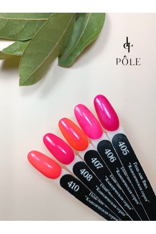 Pole Professional Kalıcı Oje 407 8 Ml. Pembe