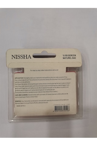 Nil Professional Cosmetics Doğal Kirpik