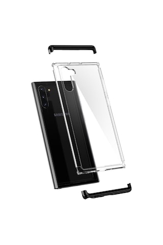 Spigen Galaxy Uyumlu Note 10 Kılıf Neo Hybrid Nc Black