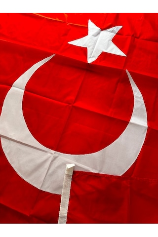 Alpaka Kumaş Türk Bayrağı 1. Kalite Kumaş Dikim 150 x 225 CM