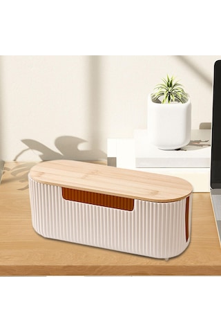 Homyl Kablo Yönetimi Box Office Düzenleyici Usb Hub Kapağı Tv