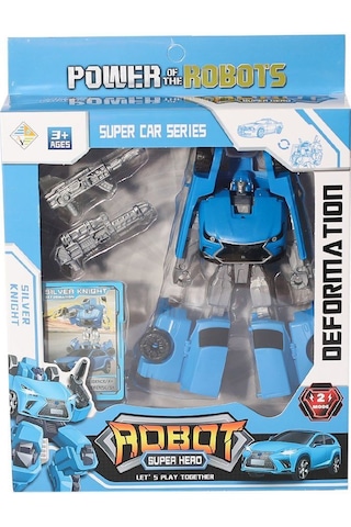 Hy-8877 Dönüşebilen Transformers Kartlı Araba