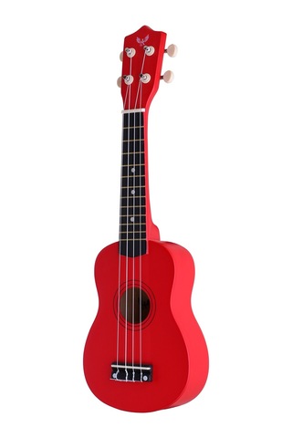 Angel Auk21-Rd Kırmızı Soprano Ukulele