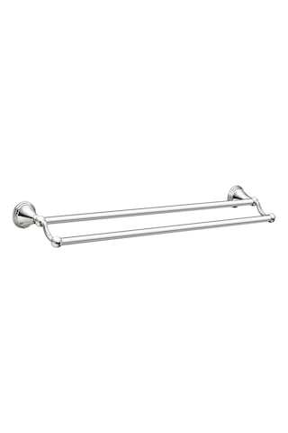 Moen, Chrome Dn8422ch Preston 24-ınch Bathroom Double Towel Bar Diğer