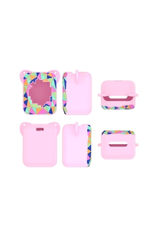 For Bitzee Magicals Digital Electronic Pet Gaming Machine Silicone Protective Cover Pink