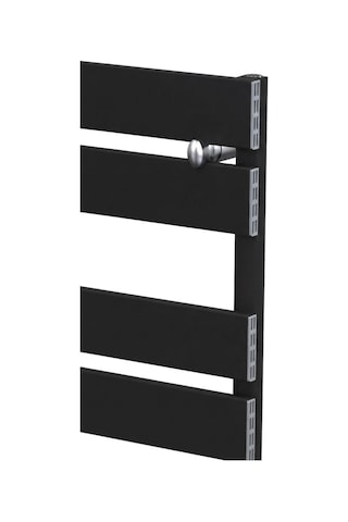 Hestia Bath Alüminyum Havlupan 490 X 1000 Siyah Aks:460