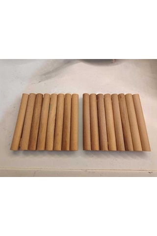 Ahşap Nihale 2 Adet 18x18