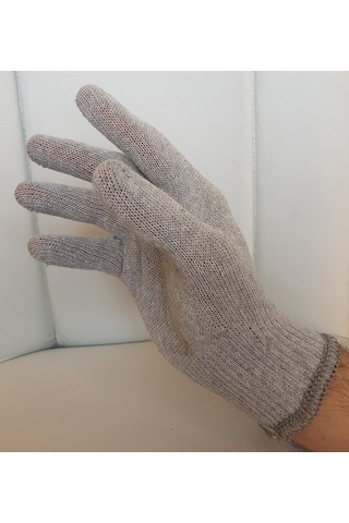 1 Çift. Pamuk Örme Iş Eldiveni. Work Gloves.Safety.